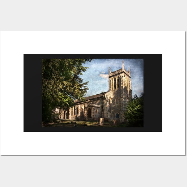 St Nicholas Church Sulham Wall Art by IanWL